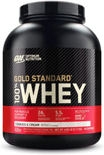 Charger l'image dans la galerie, Protéine de lait whey gold standard - 2.27 kg, 73 portions - Optimum Nutrition
