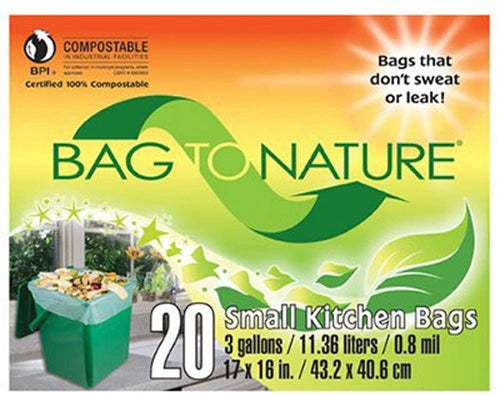 Petits sacs de cuisine compostable - Bag To Nature