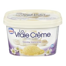 Crème glacée LA VRAIE CRÈME Vanille française