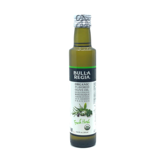Huile d'olive biologique aromatisée aux herbes fraiches - Bulla Regia