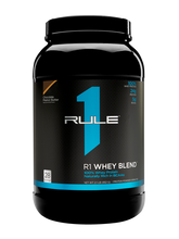Charger l'image dans la galerie, Protéine de lait, whey naturellement riche en BCAA - 896 g / 2 lbs, 28 portions - Rule 1