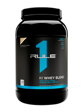 Charger l'image dans la galerie, Protéine de lait, whey naturellement riche en BCAA - 896 g / 2 lbs, 28 portions - Rule 1