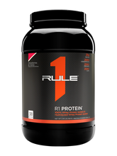 Charger l'image dans la galerie, Isolat de protéine de lactosérum, whey 100% pure - 1.1kg , 38 portions - Rule 1