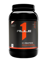 Charger l'image dans la galerie, Isolat de protéine de lactosérum, whey 100% pure - 1.1kg , 38 portions - Rule 1