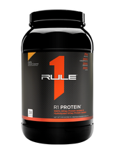 Charger l'image dans la galerie, Isolat de protéine de lactosérum, whey 100% pure - 1.1kg , 38 portions - Rule 1