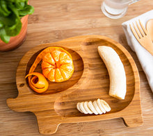 Charger l'image dans la galerie, Assiette en bambou avec base à succion