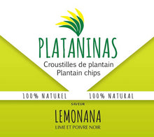 Charger l'image dans la galerie, Croustille de plantain lemonana
