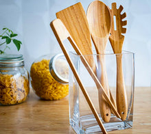Charger l'image dans la galerie, Ensemble d’ustensiles de cuisson en bambou