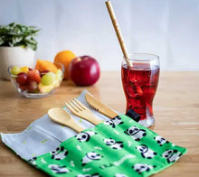 Charger l'image dans la galerie, Kit d’ustensiles zéro déchet enfants