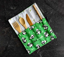 Charger l'image dans la galerie, Kit d’ustensiles zéro déchet enfants