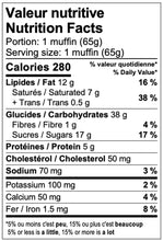 Charger l'image dans la galerie, Muffins framboises, épinards & chocolat blanc