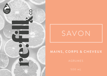 Charger l'image dans la galerie, Savon mains, corps & cheveux refill&co