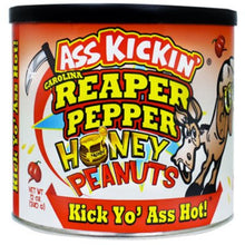 Charger l'image dans la galerie, Ass Kickin - Carolina Reaper Pepper Honey Peanuts ( 340 g )
