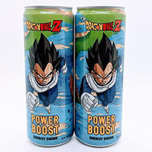 Charger l'image dans la galerie, Dragonball Z Power Boost Energy Drink 12fl Oz 2 Pack Funimation Boston America Corp comprend un autocollant ExpressWizard personnalisé
