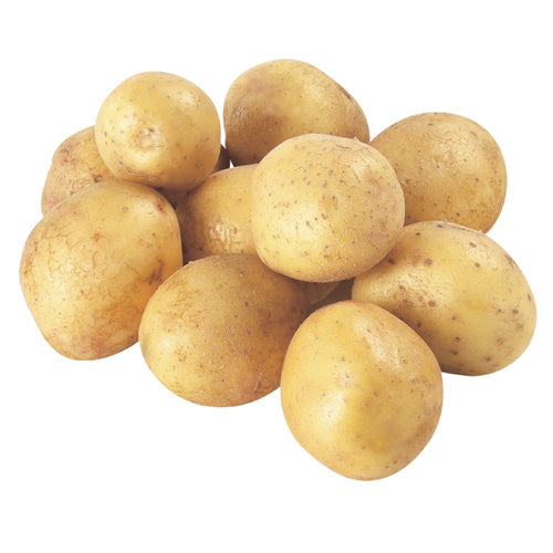 Pommes de terre blanches en vrac