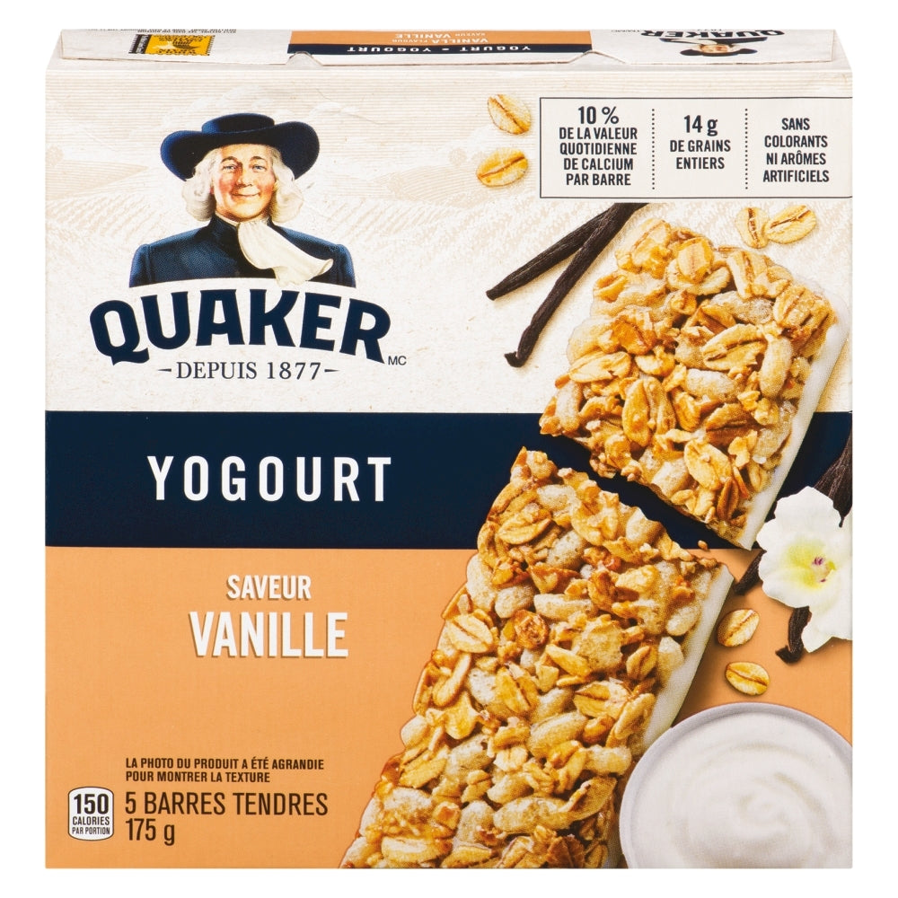 Barres tendres yogourt vanille - Quaker