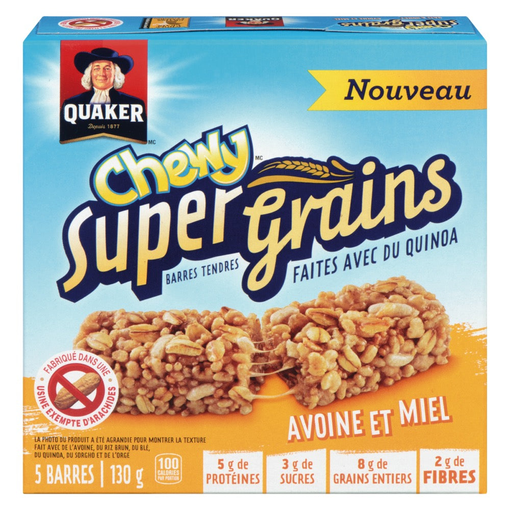 Barres tendres quinoa - Quaker