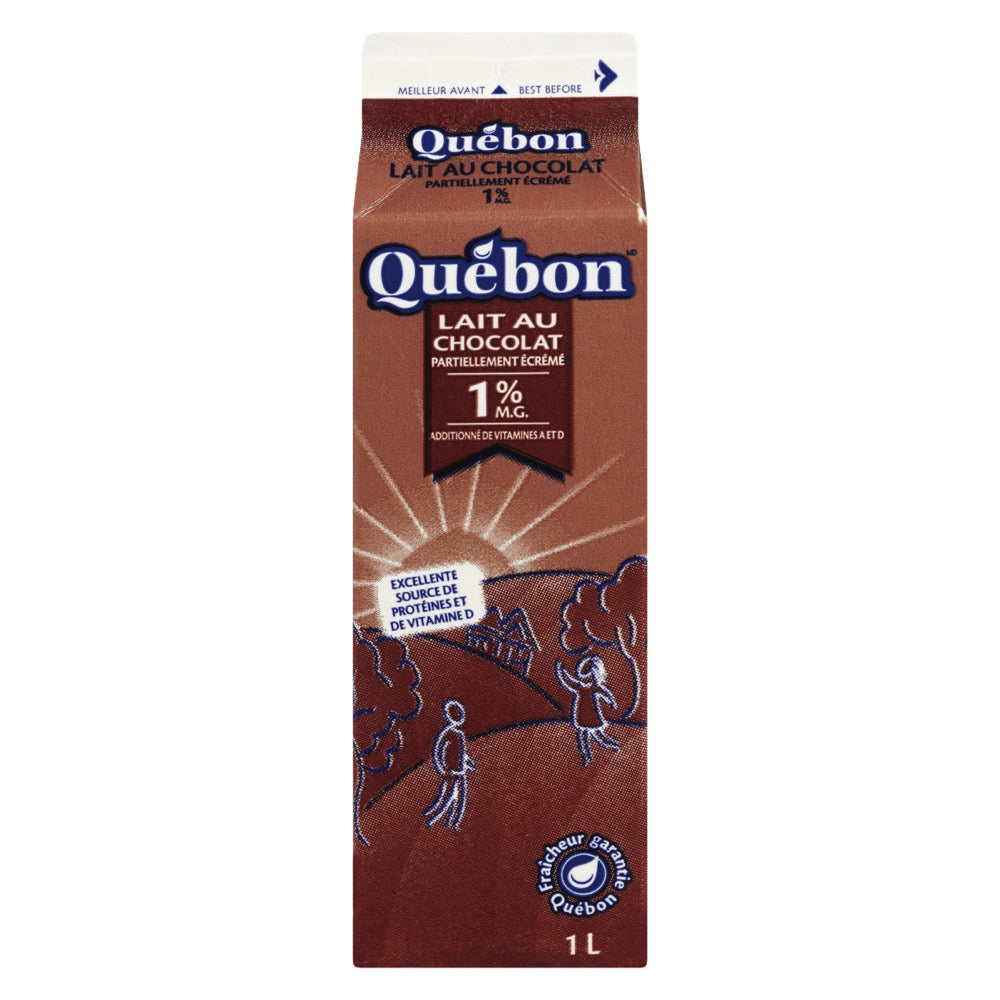 Lait au chocolat  (1% M.G.) - Quebon