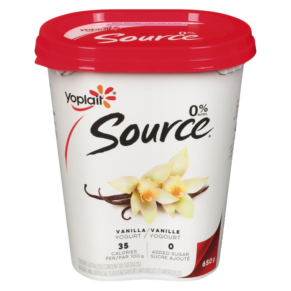 Yogourt Yoplait Source (saveurs variées) - Yoplait