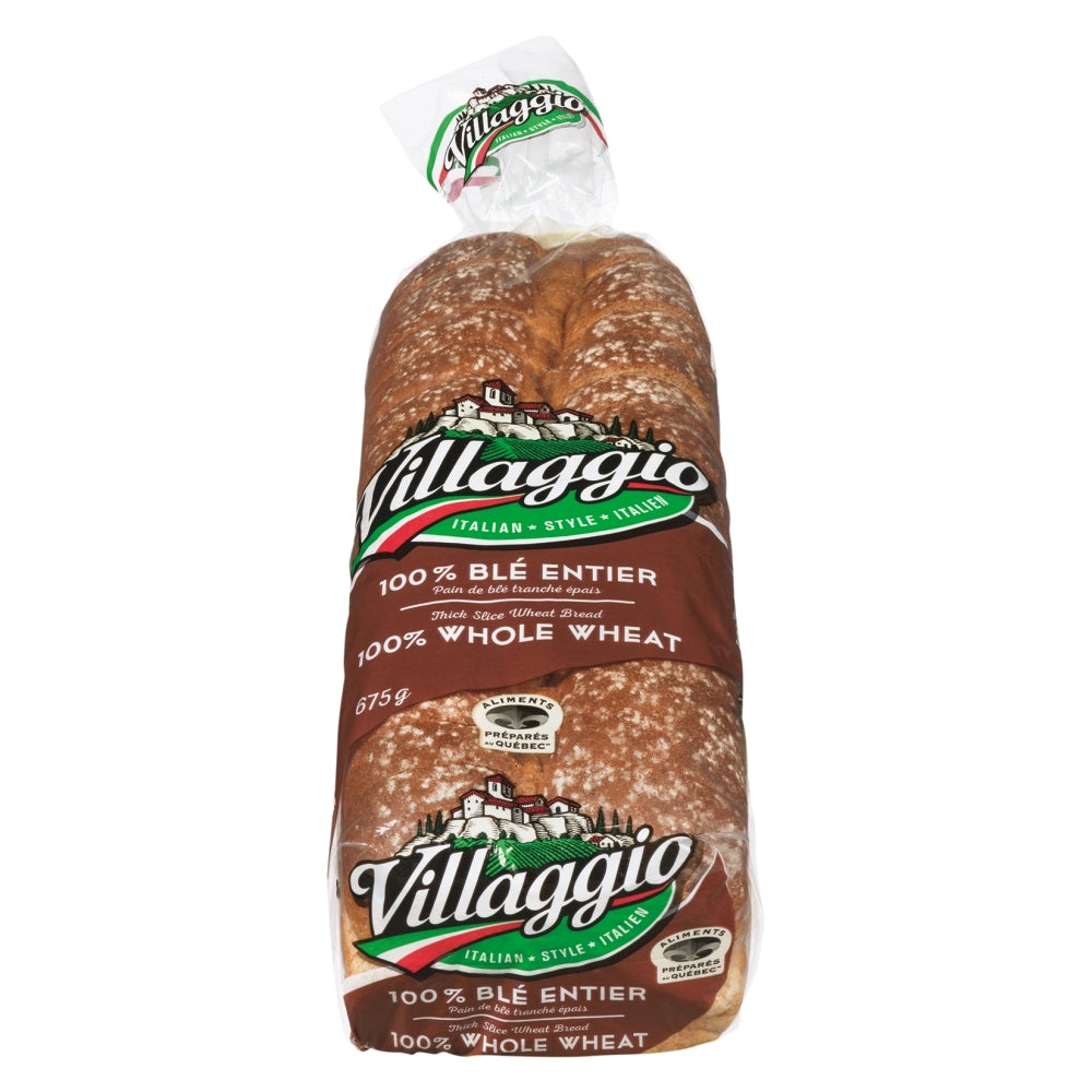 Pain de blé entier moelleux - Villaggio