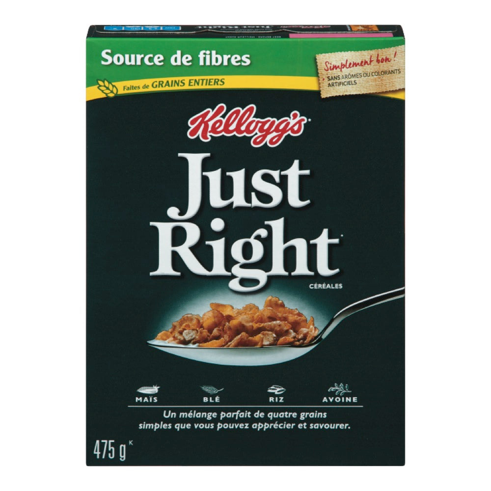 Céréales mélange parfait de 4 grains délicieux - Kellogg's Just Right