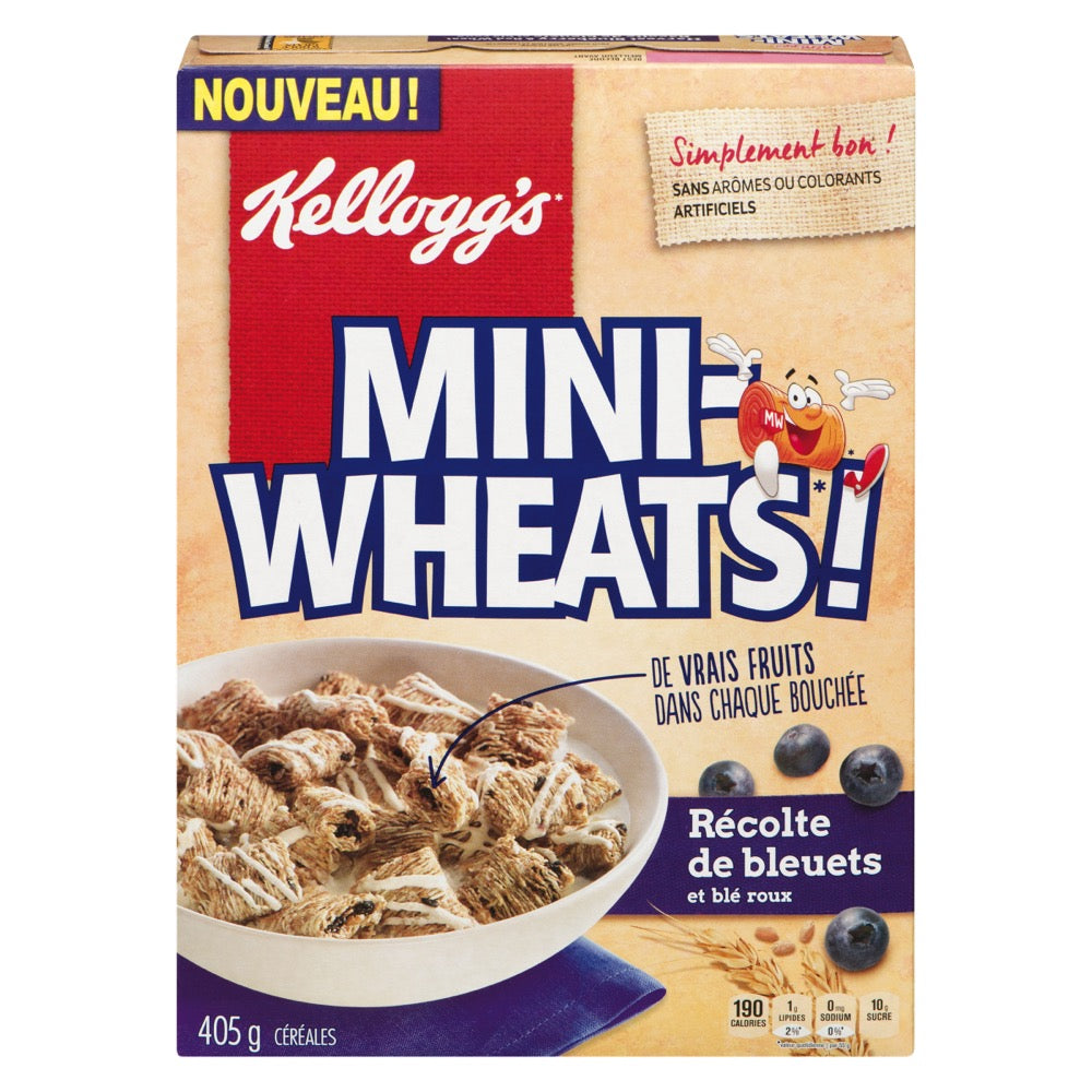 Céréales récolte de bleuets - Kellogg's Mini-Wheats