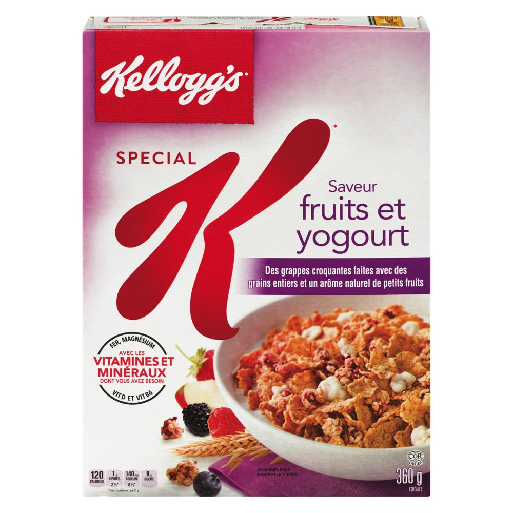 Céréales à saveur de fruit et yogourt - Kellog's Special K