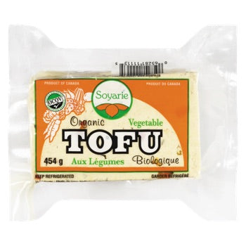 Tofu biologique aux légumes 