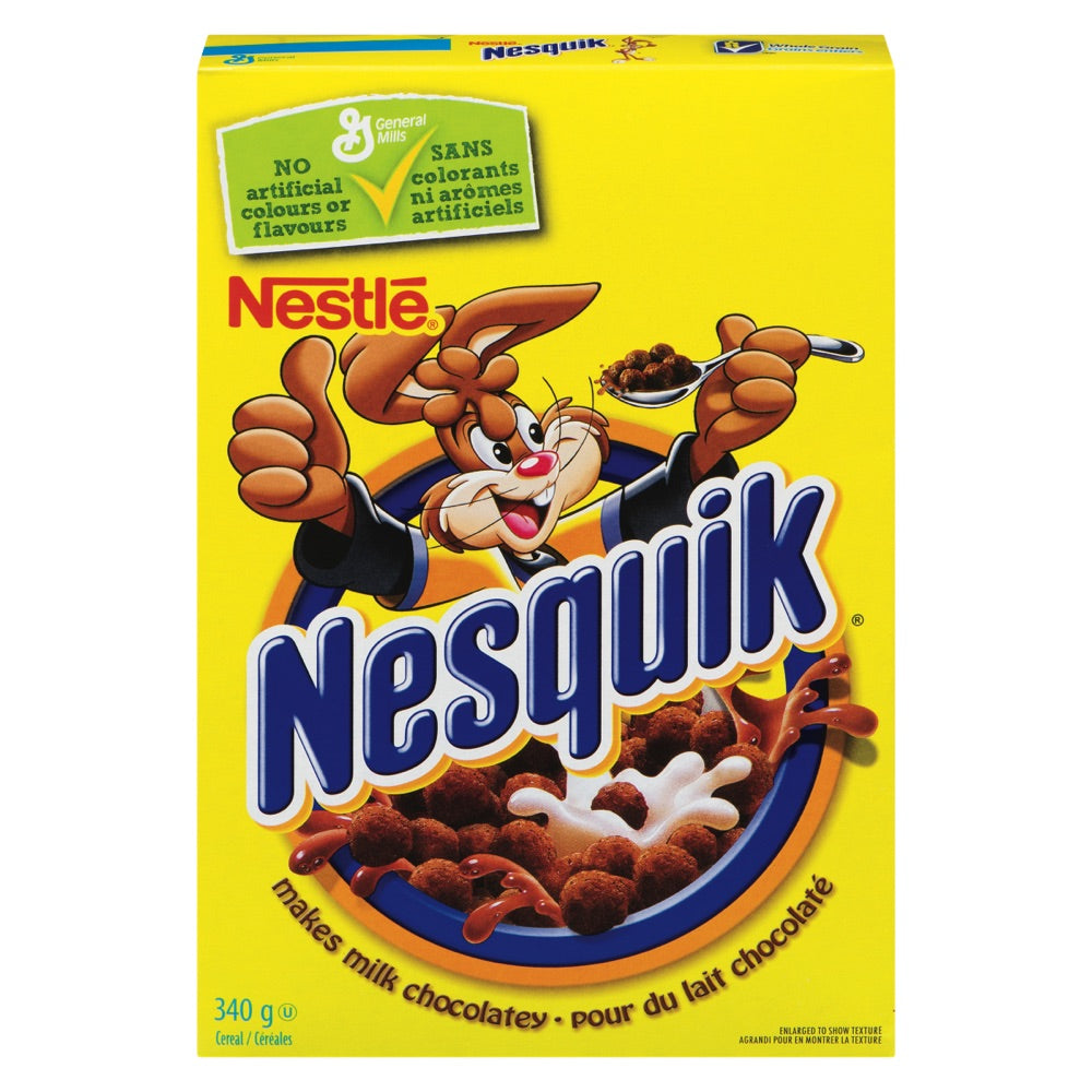 Céréales Nesquik pour du lait chocolaté - General Mills Nesquik