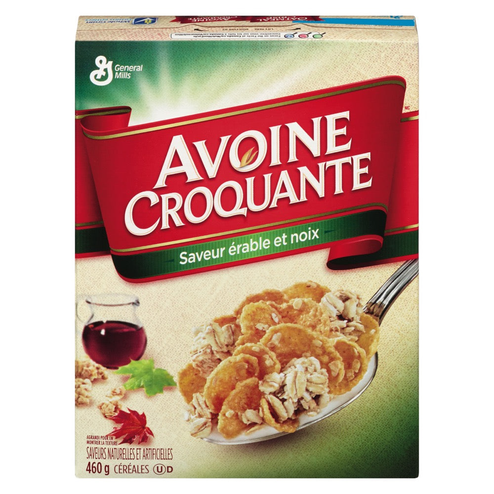 Céréales à l'érable et noix - General Mills Avoine Croquant