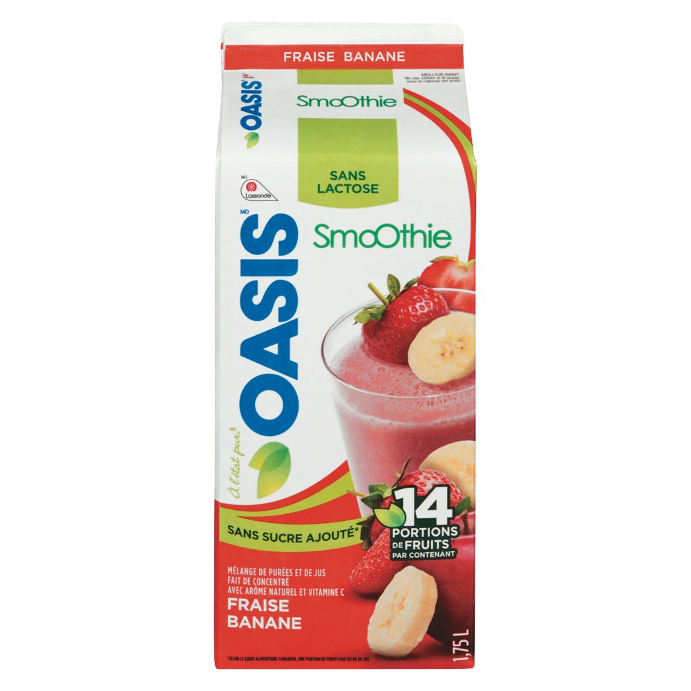 Smoothie Fraise Banane - Oasis