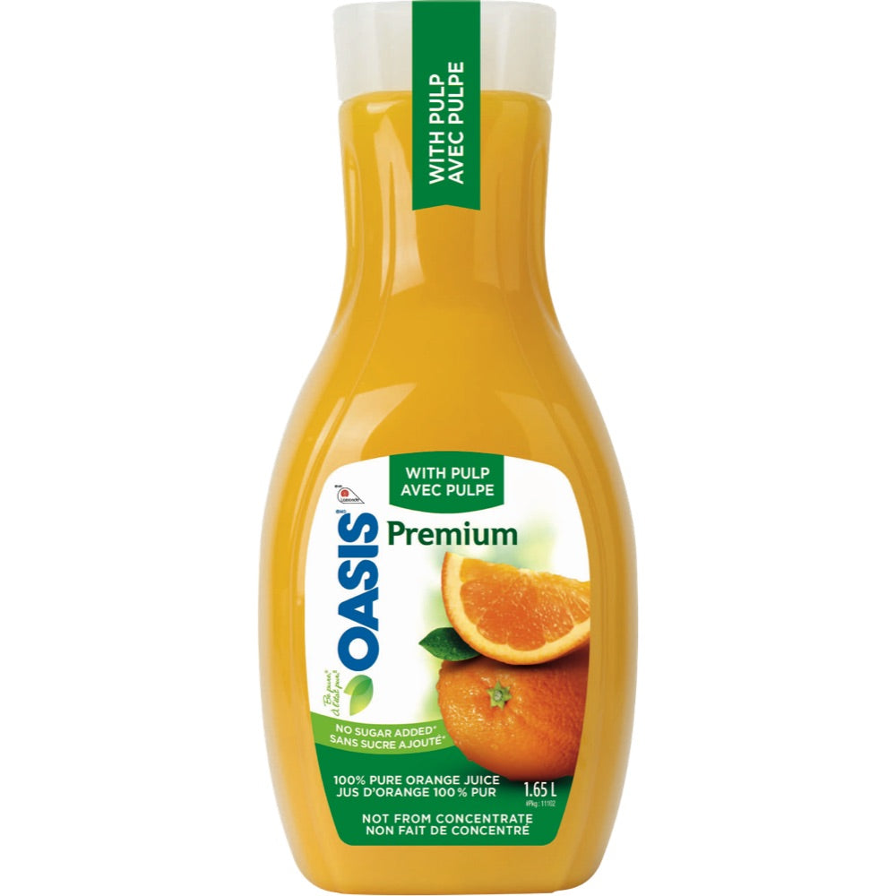 Jus d'orange premium avec pulpe - Oasis