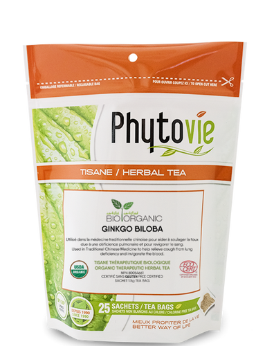 Tisane ginko biloba - Phytovie