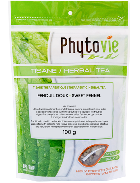 Tisane de fenouil doux - Phytovie