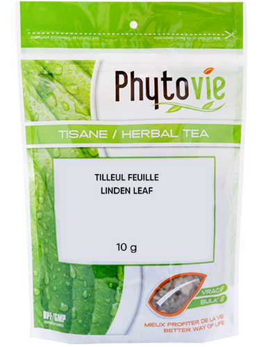 Tisane de feuille de tilleul - Phytovie