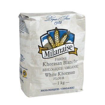 Farine de khoradan blanche non blanchie bio - La Milanaise