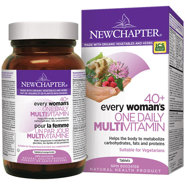 Multivitamines pour femmes de 40 et plus - New Chapter