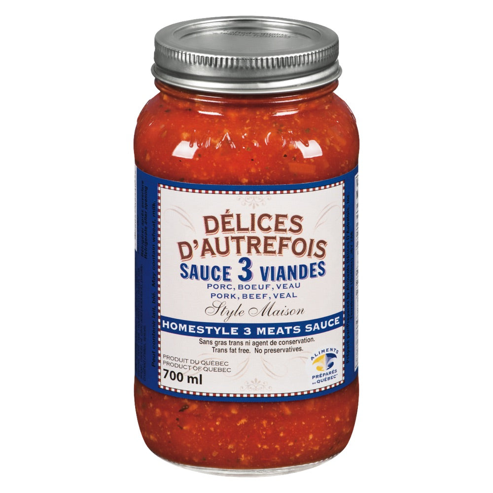 Sauce 3 viandes - Délices d'Autrefois