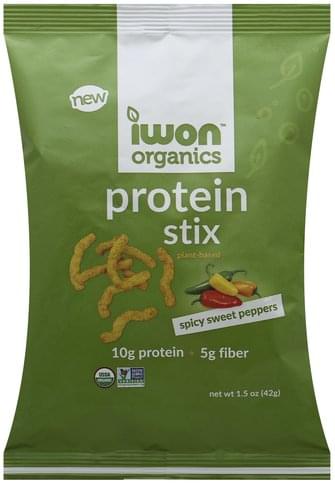 Stick de protéines au poivrons épicés - Iwon organics