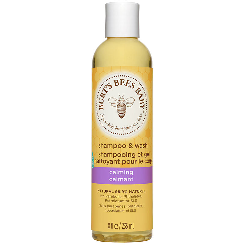Burt's bee, shampoing et gel nettoyant pour le corps calmant - Burt's bee