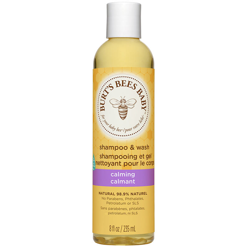 Burt's bee, shampoing et gel nettoyant pour le corps calmant - Burt's bee