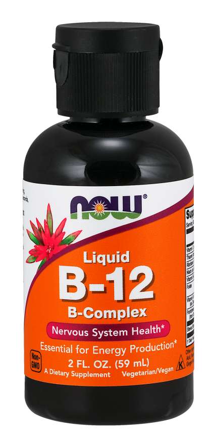 Complexe B liquide action rapide - Now Foods