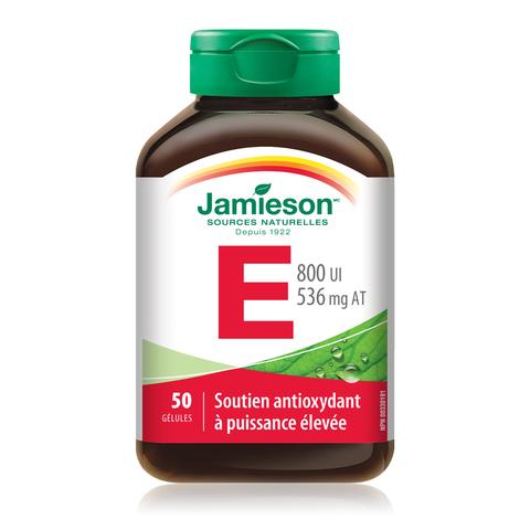 Vitamine E 800 UI/536 MG AT - Jamieson