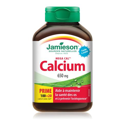 Calcium Mega cal 650 mg - Jamieson