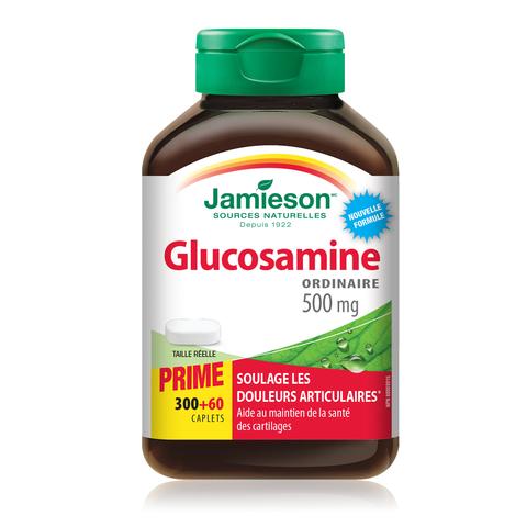 Glucosamine ordinaire 500 mg - Jamieson