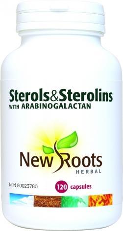 Sterols & Sterolins super immune avec arabinogalactan - New Roots Herbal