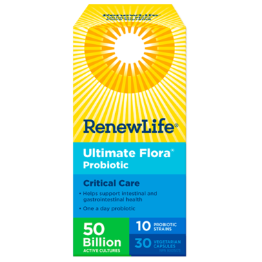 Flore suprême probiotique 50 milliards soins intensifs - RenewLife