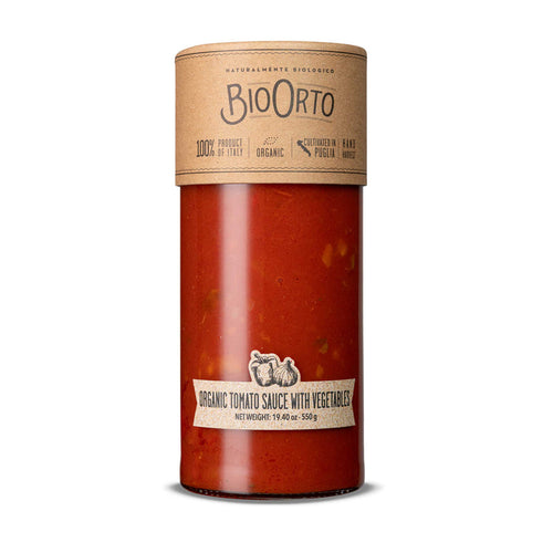 Sauce tomate biologique avec légumes Bio Orto