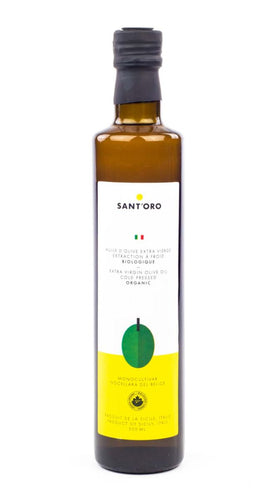 Huile d'olive extra vierge Sant'Oro Nocellara biologique