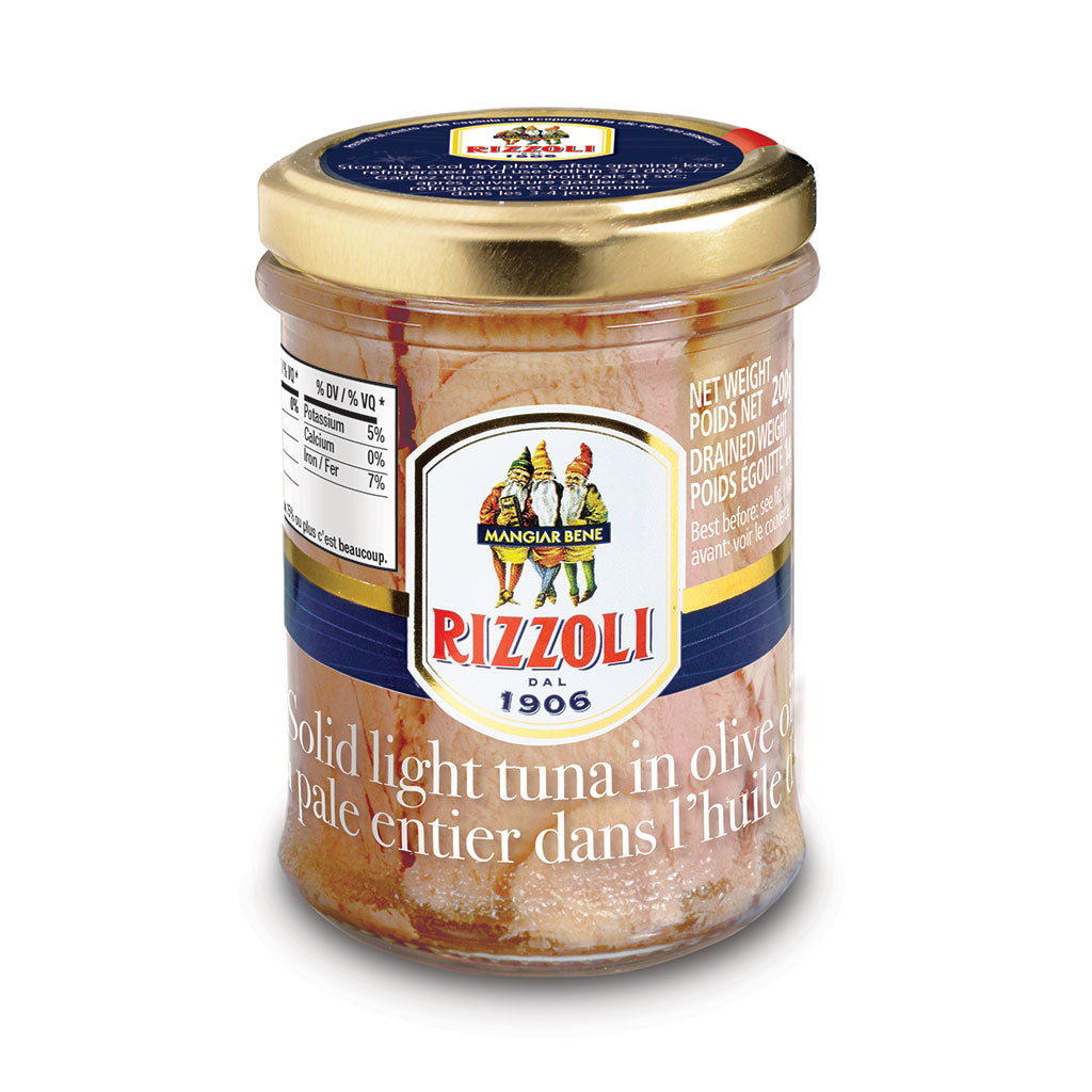 Filets de thon glacés à l'huile d'olive Rizzoli